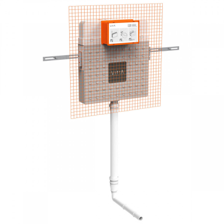 Toalete turcesti - Rezervor WC incastrat montaj standard 3/6 lt pentru vas WC Turcesc squatting 8cm | 768-1700-01