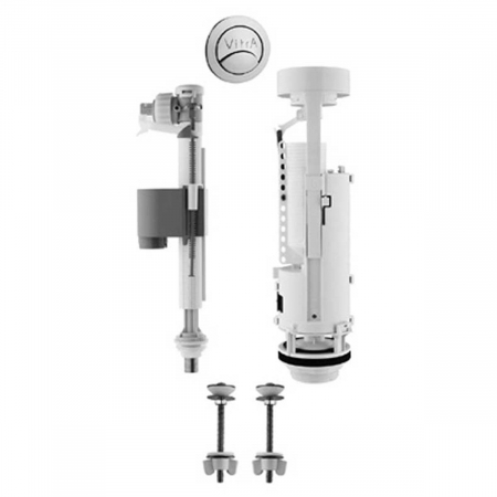 Produse complementare - Mecanism Rezervor Apa WC cu dubla actionare alimentare inferioara 2.5/4 lt | 330-1610
