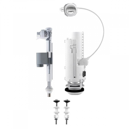 Produse complementare - Mecanism Rezervor Apa WC cu dubla actionare alimentare inferioara 3/6 lt | 330-4110