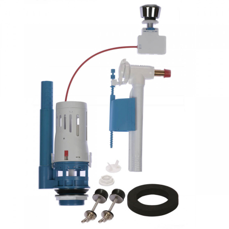 Produse complementare - Mecanism Rezervor Apa WC cu dubla actionare cu alimentare pe lateral 3/6 lt | 330-2020