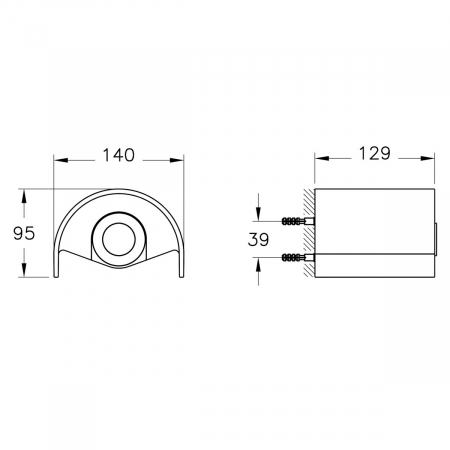 Suport hartie igienica, cu capac, brushed nickel | A4488834 [1]