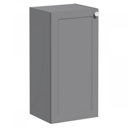 Mobilier de baie - Lower unit, 40cm, mat grey, stanga | 68547