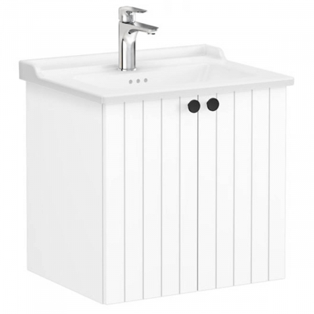 Unitate de baza lavoar baie, cu usi 60cm alb mat, cu classical lavoar / chiuveta baie | 69275 [0]