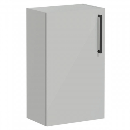 Mobilier de baie - lower unit, 40cm, compact, inalt gloss pearl grey, stanga | 66221