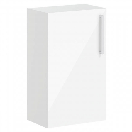 Mobilier de baie - lower unit, 40cm, compact, inalt gloss alb, stanga | 66219