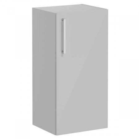 Mobilier de baie - lower unit, 40cm, inalt gloss pearl grey, dreapta | 66485