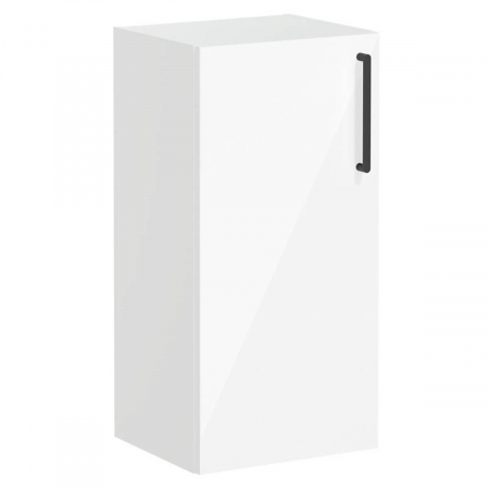 Mobilier de baie - lower unit, 40cm, inalt gloss alb, stanga | 66489