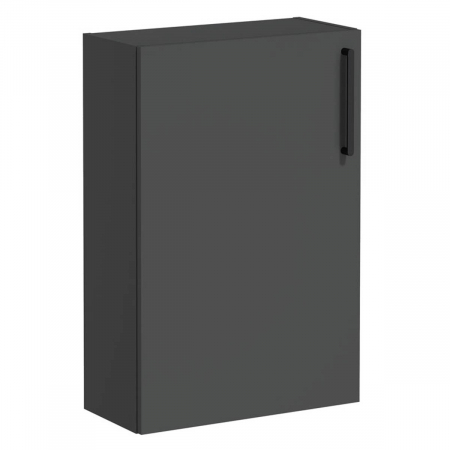 Mobilier de baie - lower unit, 55cm, compact, mat storm grey, stanga | 68043