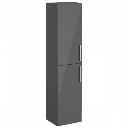 Mobilier de baie - tall unit, 40cm, inalt gloss anthracite | 66224