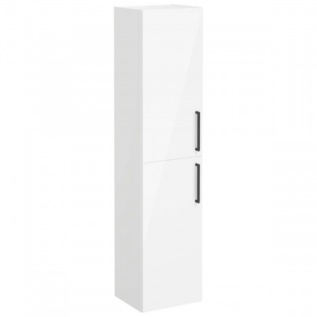 Mobilier de baie - tall unit, 40cm, inalt gloss alb | 66225