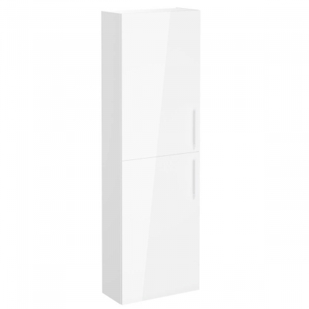 Mobilier de baie - tall unit, compact, inalt gloss alb | 66243