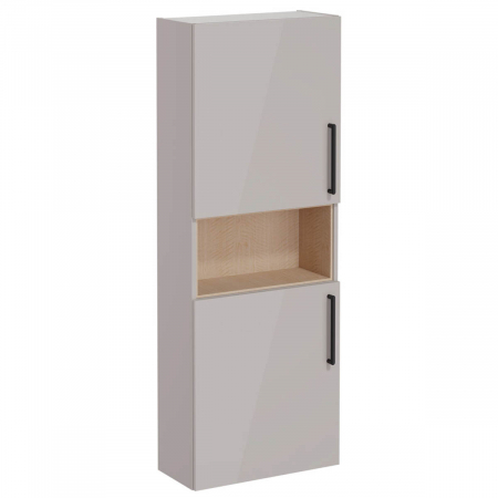 Mobilier de baie - tall unit, compact, scurt, inalt gloss sahara beige | 66250