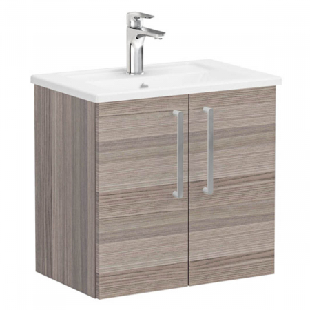 Mobilier de baie - Unitate de baza lavoar baie, cu usi 60cm compact, cordoba, cu angular lavoar / chiuveta baie | 68077