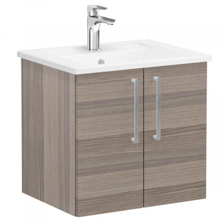 Mobilier de baie - Unitate de baza lavoar baie, cu usi 60cm cordoba, cu angular lavoar / chiuveta baie | 68133