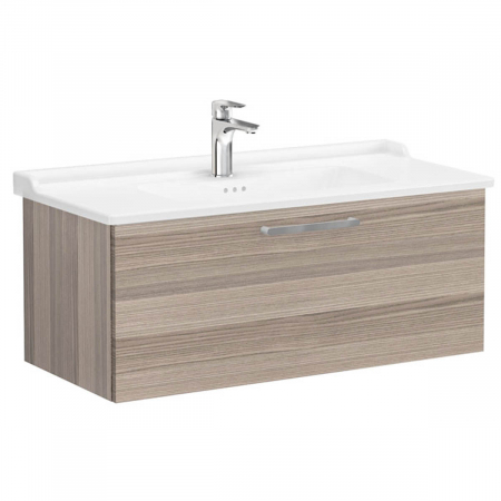 Mobilier de baie - Unitate de baza lavoar baie, cu un sertar 100cm, cordoba, cu classical lavoar / chiuveta baie | 68267