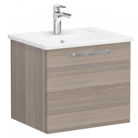 Mobilier de baie - Unitate de baza lavoar baie, cu un sertar 60cm cordoba, cu angular lavoar / chiuveta baie | 68205