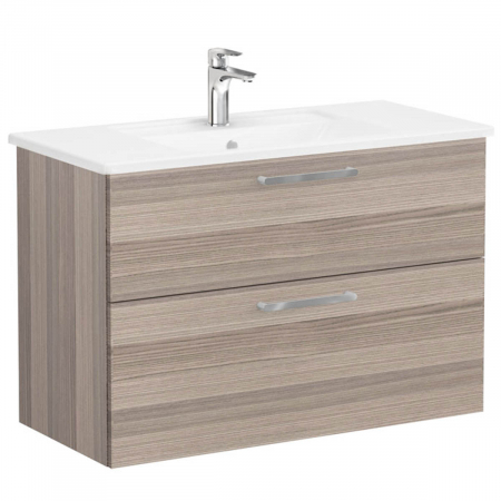 Unitate de baza lavoar baie, cu doua sertare 100cm, cordoba, cu angular lavoar / chiuveta baie | 68312 [0]