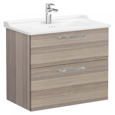 Unitate de baza lavoar baie, cu doua sertare 80cm, cordoba, cu classical lavoar / chiuveta baie | 68302 [0]