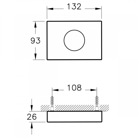 Sanitary bag holder, inox | A44516 [1]