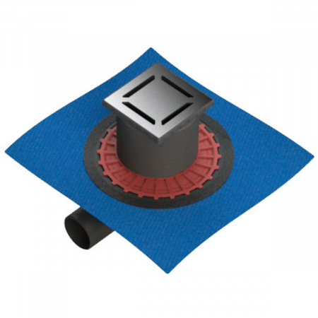 Canale / rigole de duș - Canal / rigola de dus 100 015, patrat cu insulation mat side50 | 59980069000