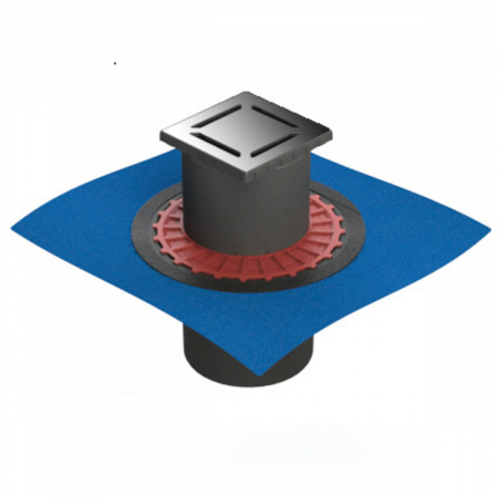 Canale / rigole de duș - Canal / rigola de dus 100 015, patrat cu insulation mat vertical100 | 59980073000