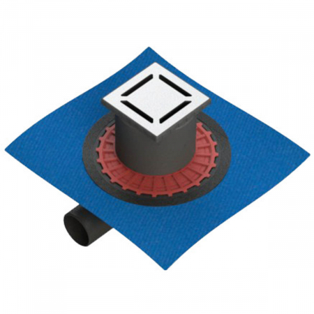 Canale / rigole de duș - Canal / rigola de dus 100 015, patrat cu insulation shine side50 | 59980070000