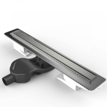 Canal / rigola de dus 100 030 elegant mat evacuare laterala h:80 | 59980215000 [0]