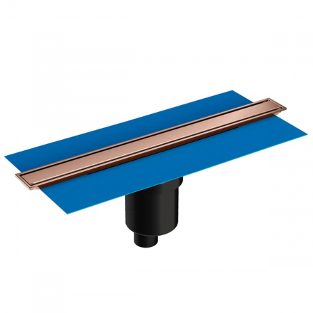 Zone de dus - Canal / rigola de dus 100 040 cupru evacuare verticala s | 59980552000