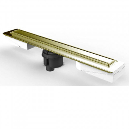 Canal / rigola de dus 100 060 elegant auriu evacuare verticala s | 59980231000 [0]