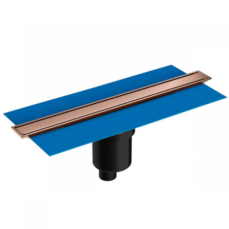 Zone de dus - Canal / rigola de dus 100 080 cupru evacuare verticala s | 59980558000