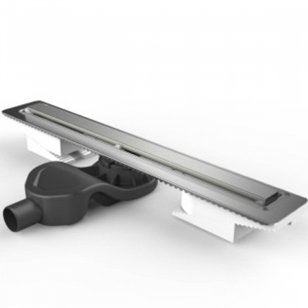 Canal / rigola de dus 100 080 style mat evacuare laterala h:80 | 59980368000 [0]