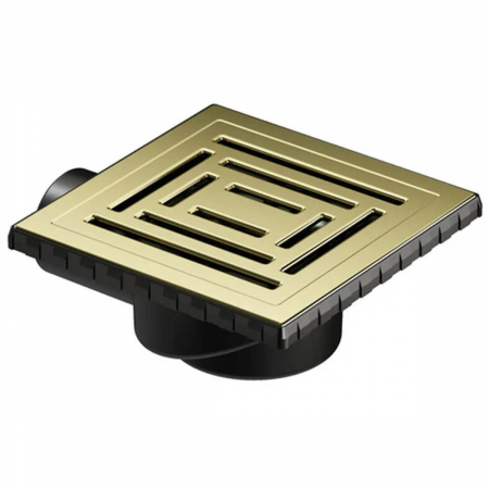 Zone de dus - Canal / rigola de dus 800 015 patrat style auriu side50 | 59980063000