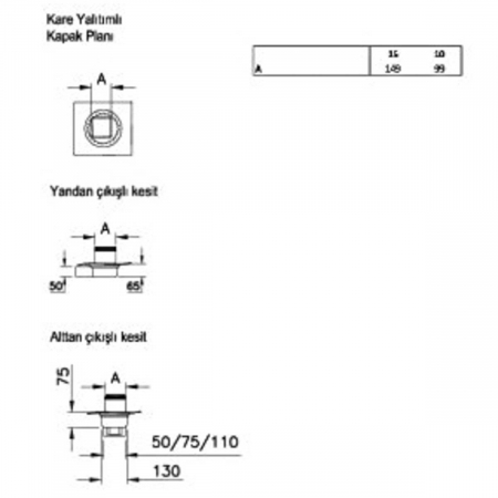 Canal / rigola de dus 800 015 shine vertical100 | 59980113000 [1]