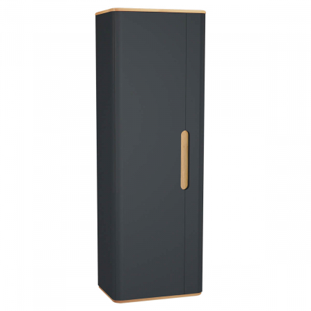 Mobilier de baie - cleaning equipments tall unit, 55cm, mat anthracite, stanga | 60868