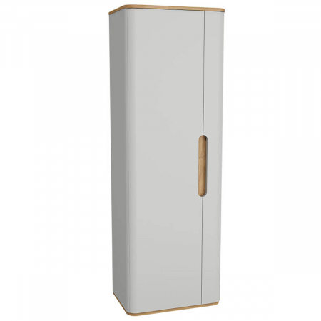 Mobilier de baie - cleaning equipments tall unit, 55cm, mat gri deschis, stanga | 66008