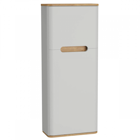 Mobilier de baie - compact tall unit, stanga mat gri deschis | 66153