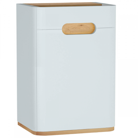 Mobilier de baie - mid unit, 40cm, fara legs, alb mat, dreapta | 60876