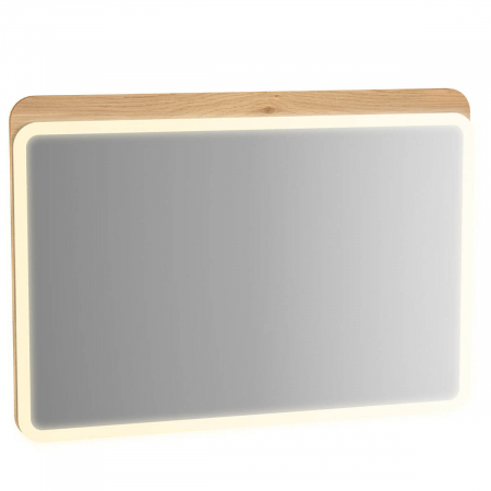 Mobilier de baie - mirror 100cm, light oak | 60891