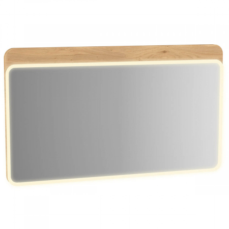 Mobilier de baie - mirror 120 cm, light oak | 61193
