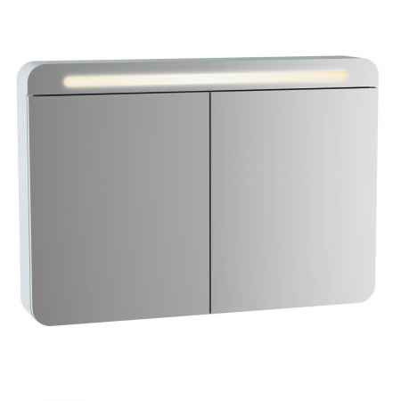Mobilier de baie - mirror cabinet 100cm, alb mat | 61681