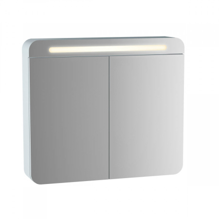 Mobilier de baie - mirror cabinet 80cm, alb mat | 61678
