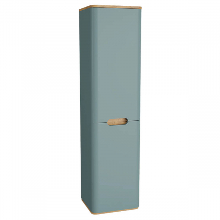 Mobilier de baie - tall unit, 40cm, fara legs, mat fjord green, stanga | 65894