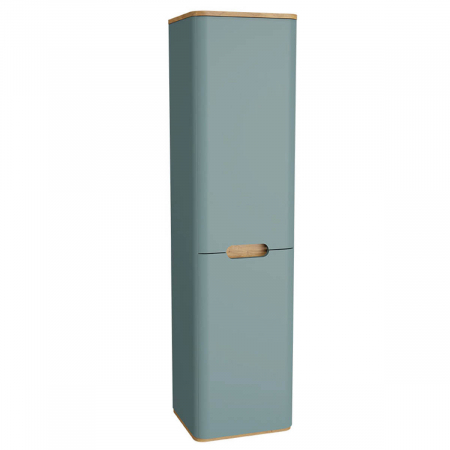 Mobilier de baie - tall unit, 40cm, fara legs, mat fjord green, dreapta | 65895