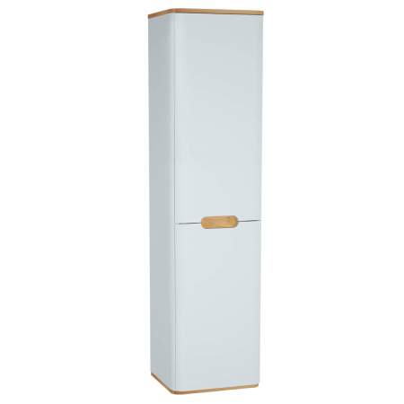 Mobilier de baie - tall unit, 40cm, fara legs, alb mat, stanga | 60860