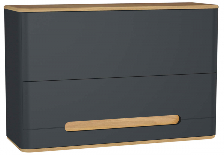 Mobilier de baie - upper cabinet, 105cm, mat anthracite | 60887