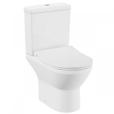 Vase WC clasice / monobloc - Vas WC compact lipit de perete, 65cm | 7131B003-0075