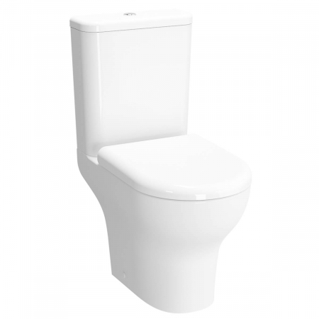 Vas WC rimless compact cu spatele deschis | 5789B003-0075