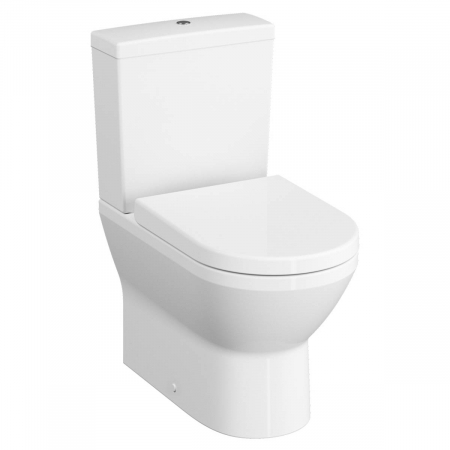 Vase WC clasice / monobloc - Vas WC rimless lipit de perete, 62cm | 7043B003-0585