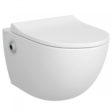 Vase de toaleta - Vas WC suspendat set 54cm, cu functie de bideu touchfree | 4948B403-6592