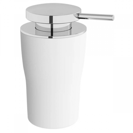 Dispensere / Dozatoare sapun - Dozator / dispenser sapun lichid, chrom / mat alb | A4432057